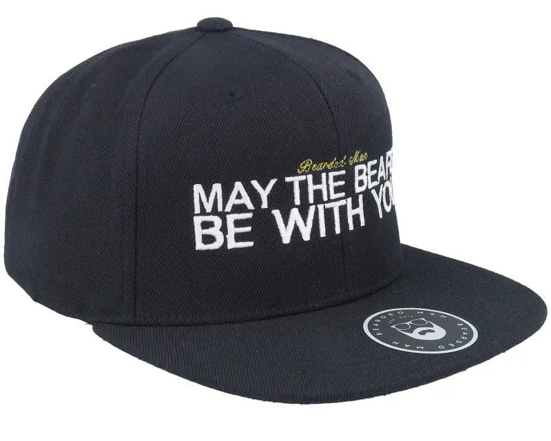 Bearded Man May The Beard Black Snapback online