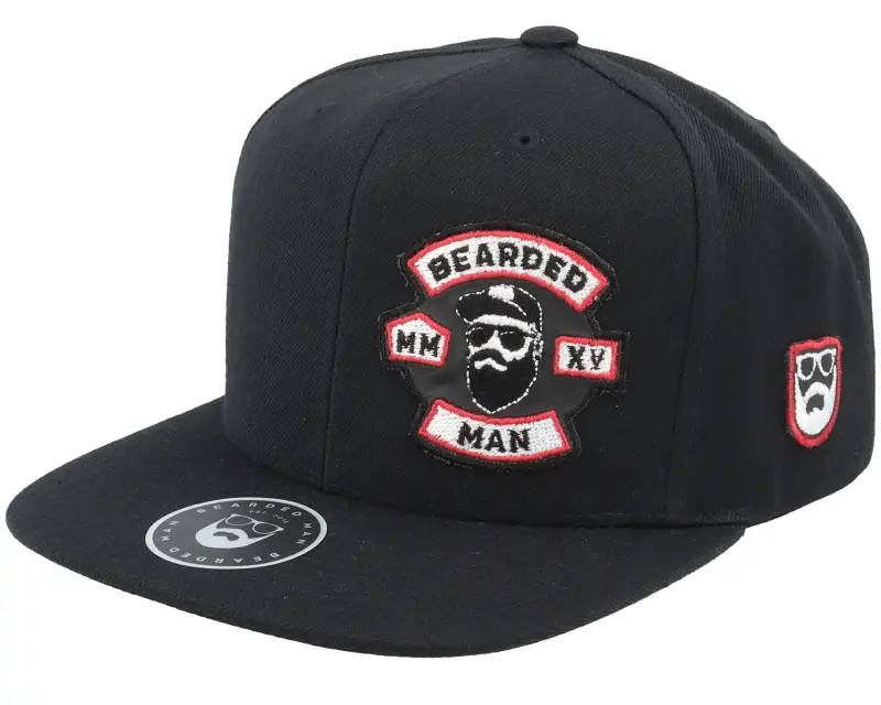 Bearded Man Mc Biker Logo Multicam Black Snapback online