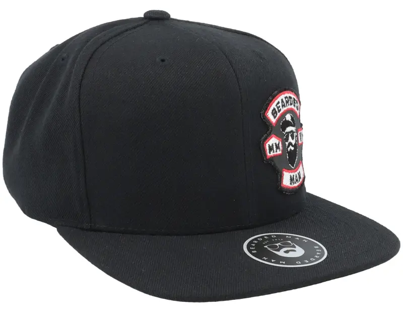 Bearded Man Mc Biker Logo Multicam Black Snapback online