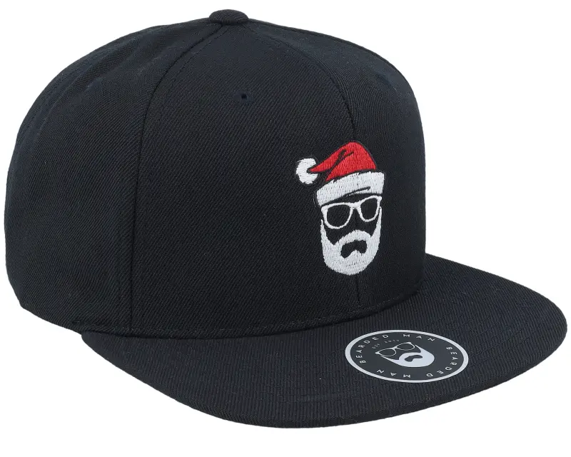 Bearded Man Santa Man Black Snapback online