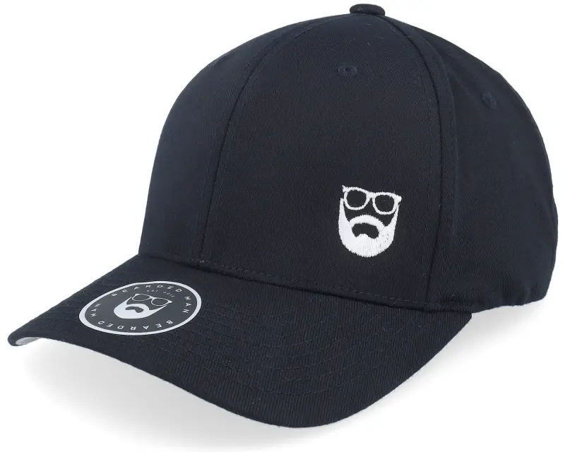 Bearded Man Side Logo Black Flexfit online