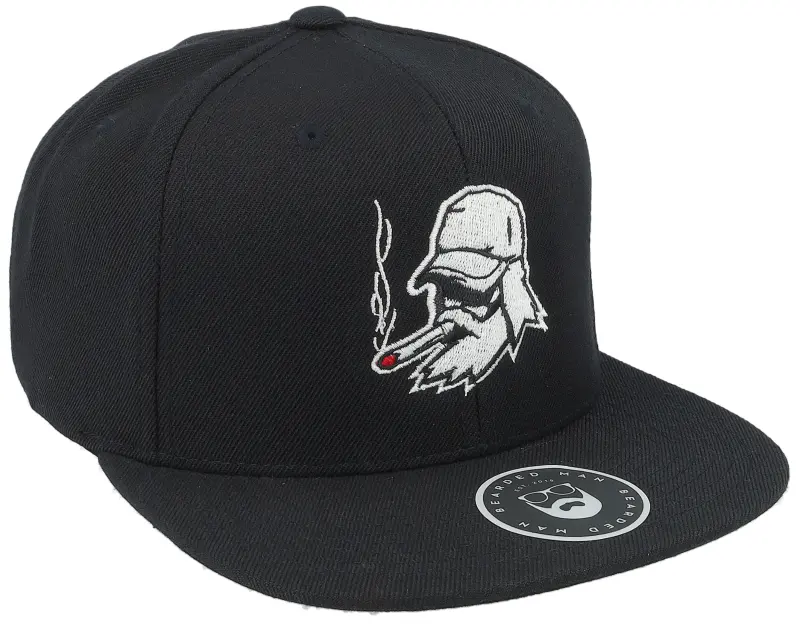 Bearded Man Spike Beard Black Snapback online