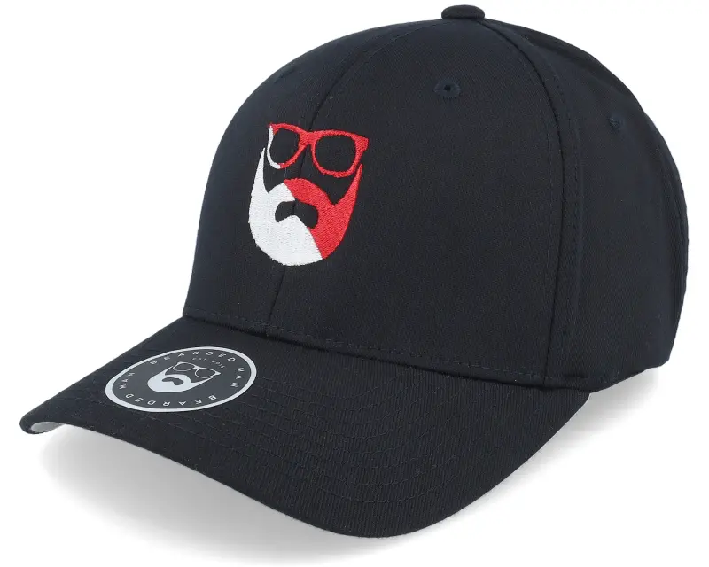 Bearded Man Split Logo R/W Black Flexfit online