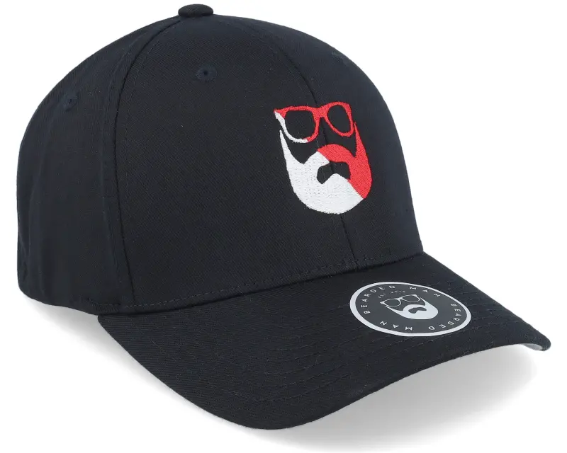Bearded Man Split Logo R/W Black Flexfit online