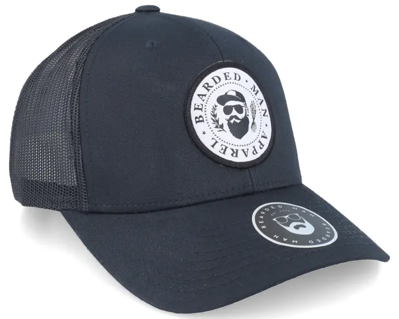 Bearded Man The President Of Beards Patch Black Trucker online