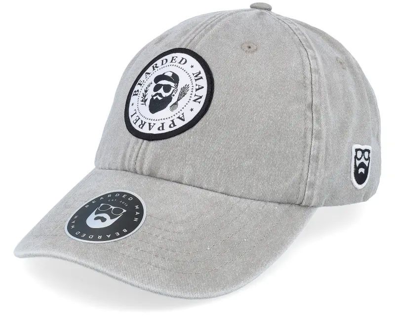 Bearded Man The President Of Beards Patch Grey Dad Cap online