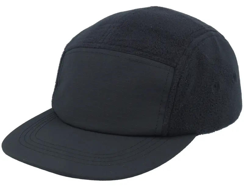 Beechfield Black Recycled Fleece Camper 5-Panel online
