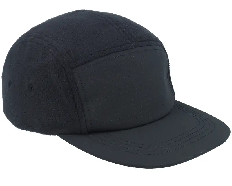 Beechfield Black Recycled Fleece Camper 5-Panel online