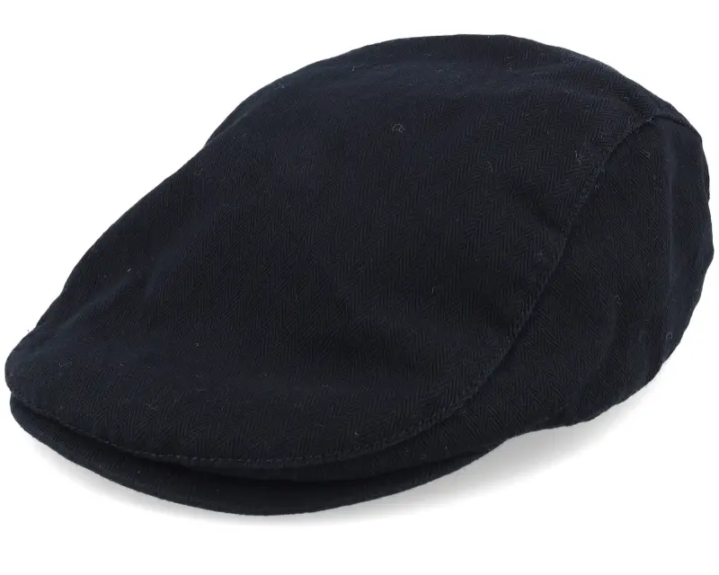 Beechfield Black Vintage Flat Cap online