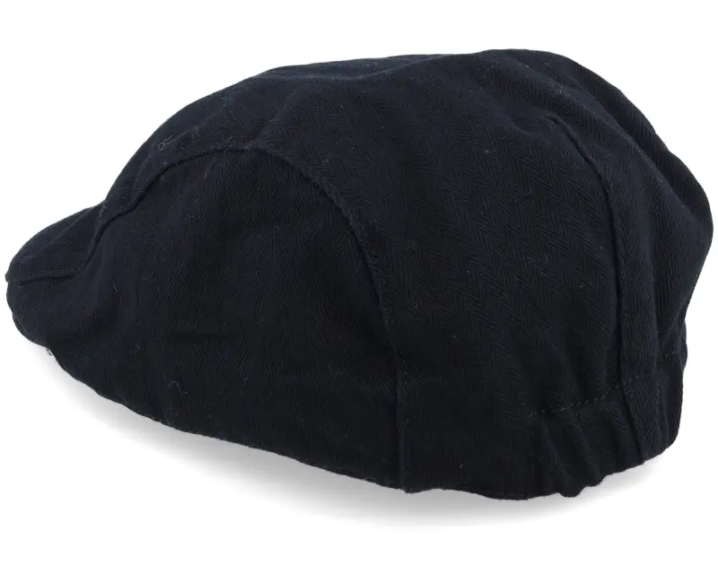Beechfield Black Vintage Flat Cap online