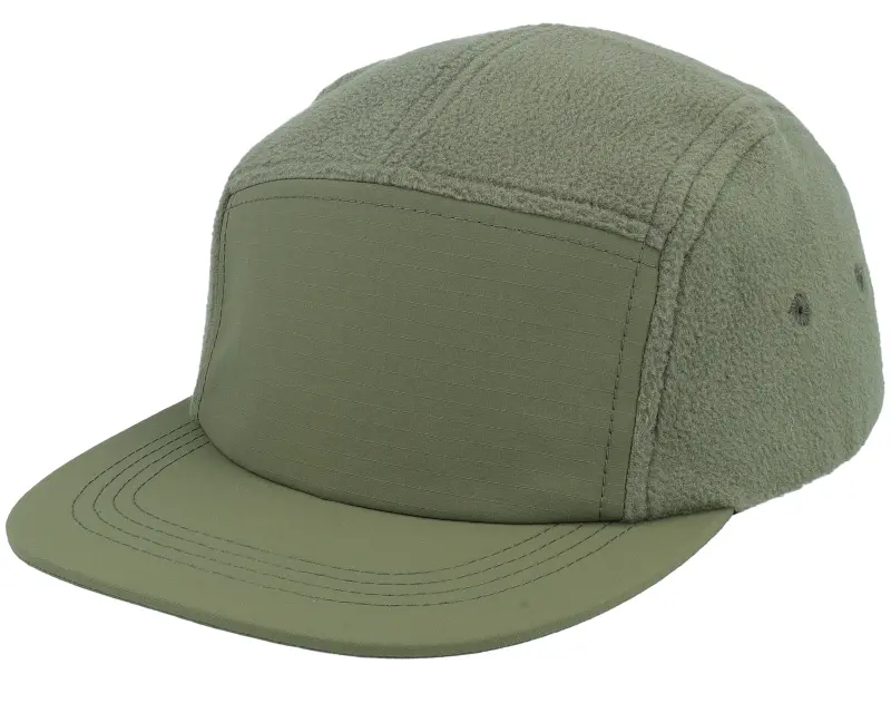 Beechfield Blank Olive Green Recycled Fleece Camper 5-Panel online