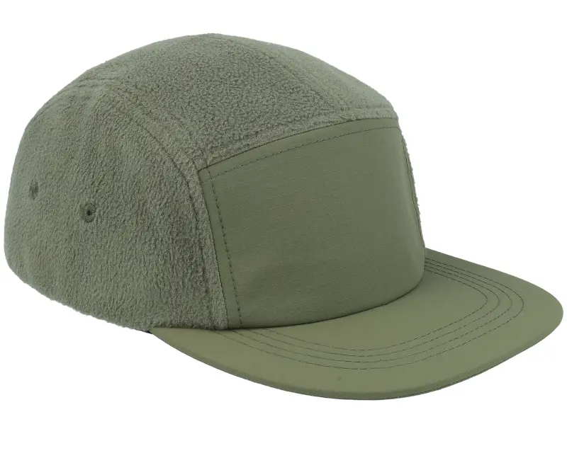 Beechfield Blank Olive Green Recycled Fleece Camper 5-Panel online