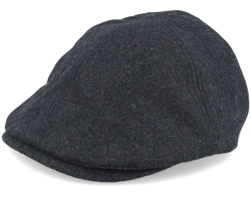 Beechfield Charcoal Marl Melton Wool Ivy Cap Flat Cap online