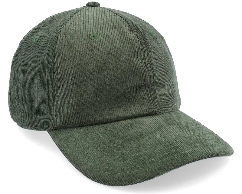 Beechfield Heritage Cord Dark Olive Dad Cap online