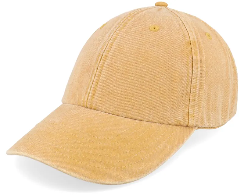 Beechfield Vintage Washed Mustard Dad Cap online