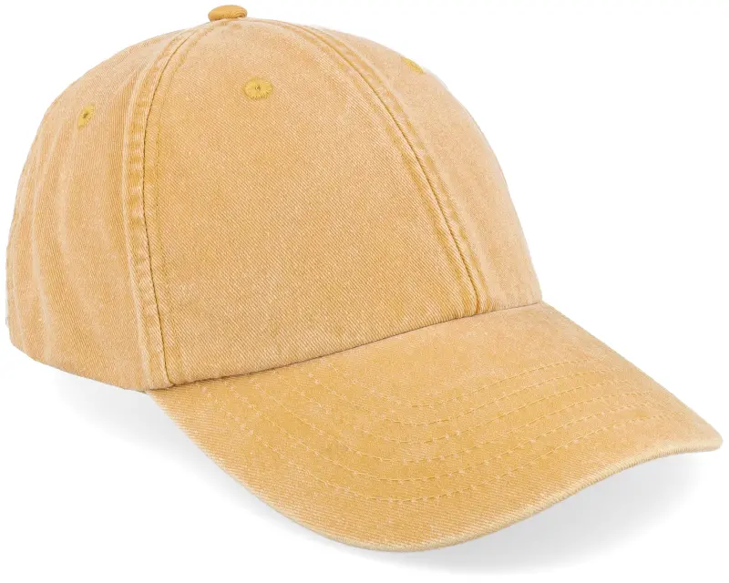 Beechfield Vintage Washed Mustard Dad Cap online