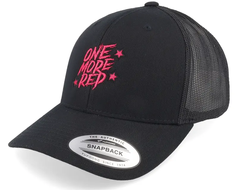 Berzerk Pink One More Rep Fitness Black Trucker online