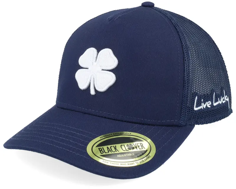 Black Clover Hardy 1 Navy A-Frame Trucker online