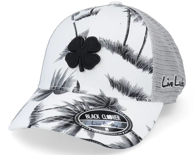 Black Clover Island Luck 9 White/Black Trucker online