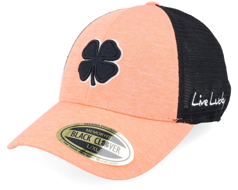 Black Clover Perfect Luck 20 Coral/Black Mesh Flexfit online