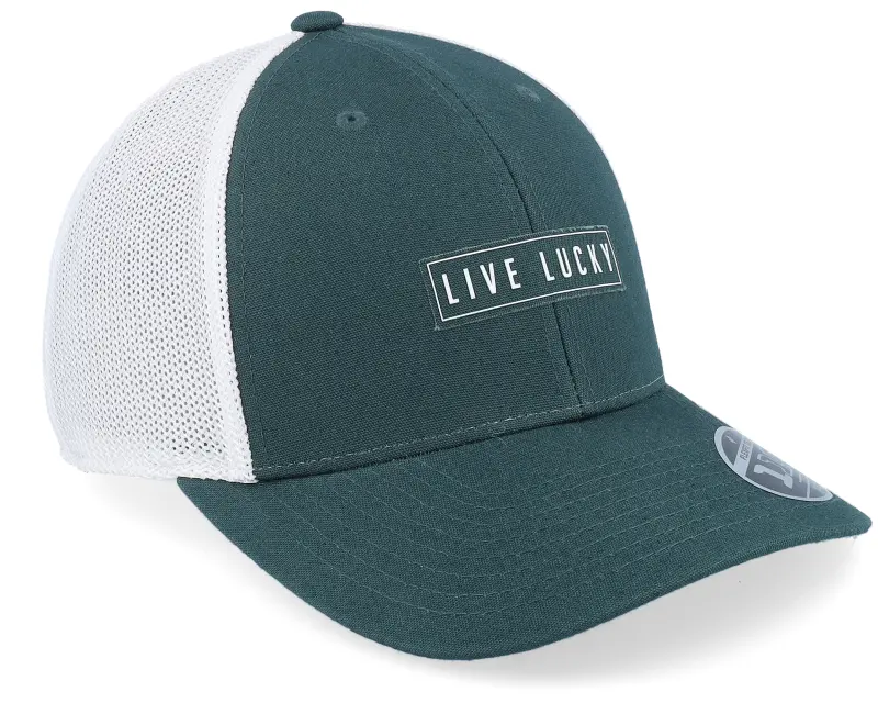 Black Clover Rigsby Green W White Mesh W Patch Trucker online
