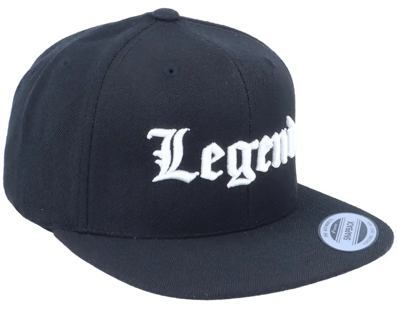 Blackletter 3D Legend Black Snapback online