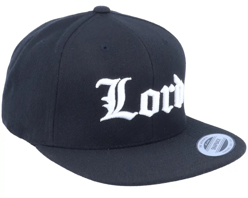 Blackletter 3D Lord Black Snapback online