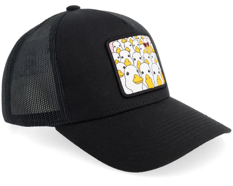 BOOM Silliest Goose Patch Black A-frame Trucker online
