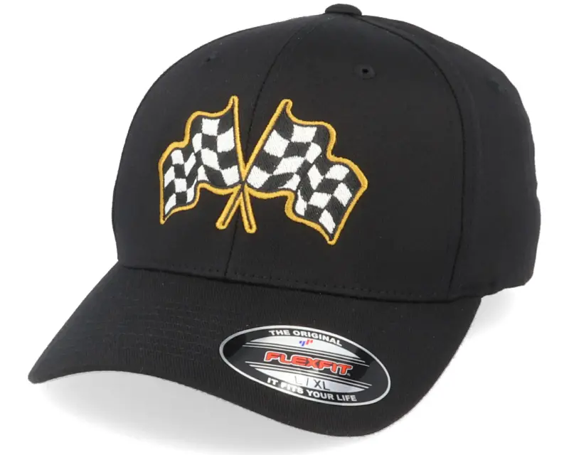 Born To Ride Racing Flags Black Flexfit online