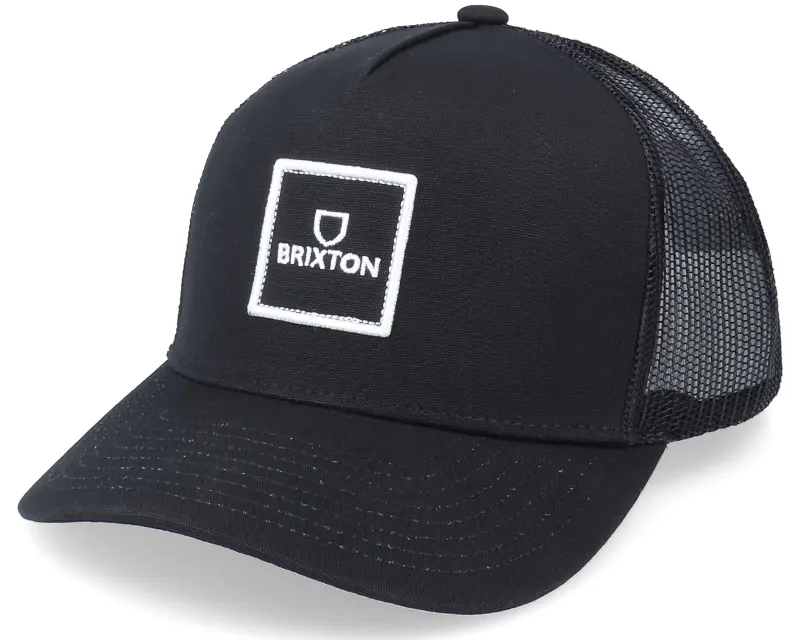 Brixton Alpha Block MP Mesh Black Trucker online