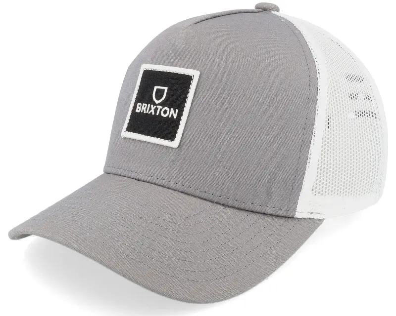 Brixton Alpha Block X C Mp Mesh Cap Pebble/White Trucker online