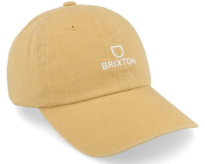 Brixton Alpha Golden Brown Vintage Wash Dad Cap online