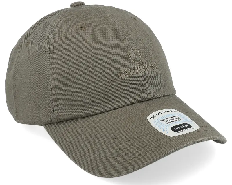 Brixton Alpha Olive/Olive Rinse Dad Cap online