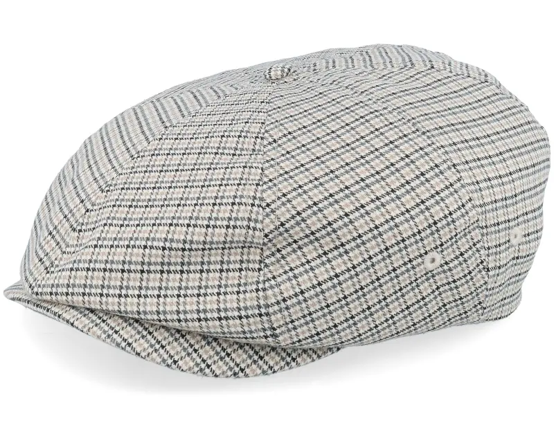 Brixton Brood Lw Off White/Black/Grey Houndstooth Snap Cap online