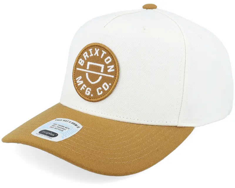 Brixton Crest C Mp Snapback Washed Copper/Off White A-Frame Adjustable online