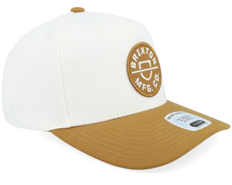 Brixton Crest C Mp Snapback Washed Copper/Off White A-Frame Adjustable online