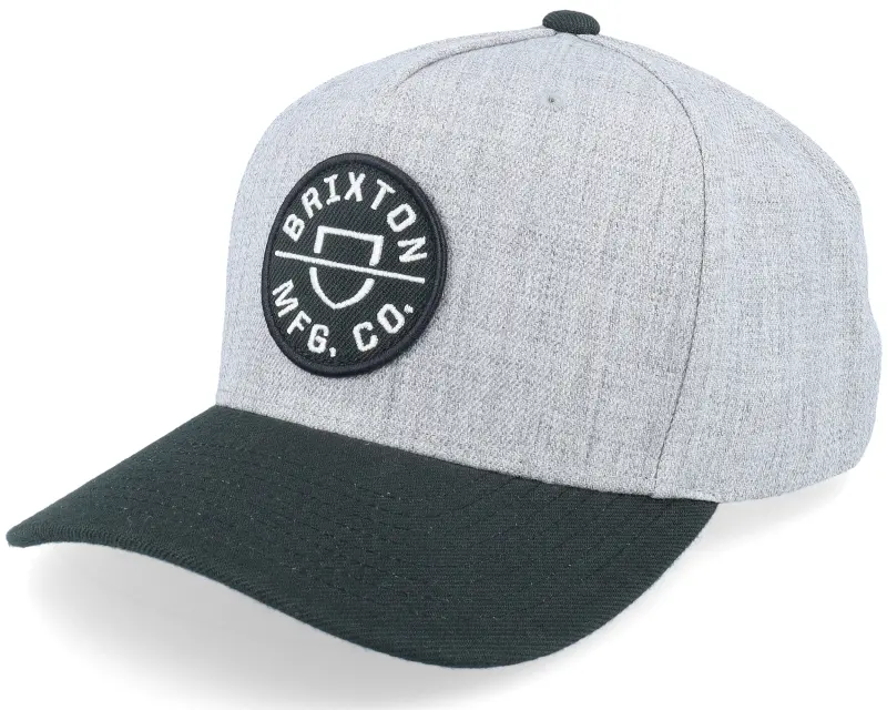Brixton Crest Heather Grey/Black Adjustable online