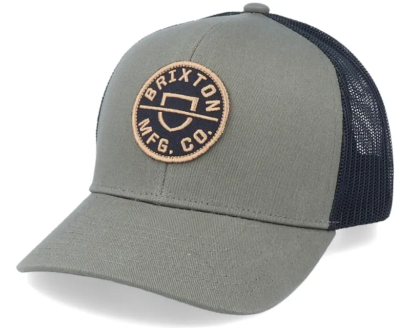 Brixton Crest MP Military Olive/Black Trucker online