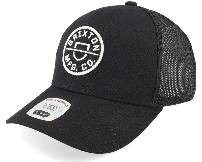 Brixton Crest X Black/Black Trucker online