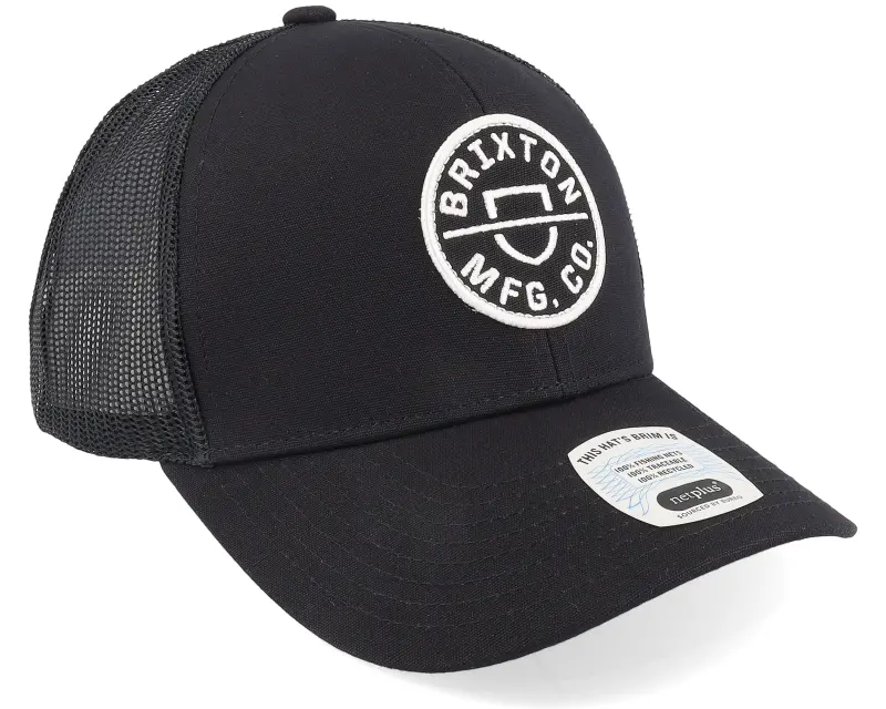 Brixton Crest X Black/Black Trucker online