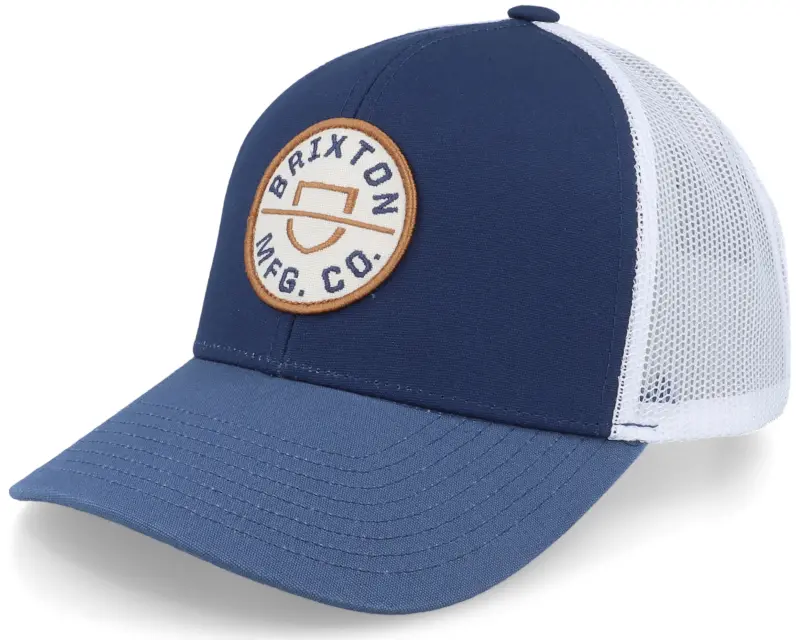 Brixton Crest X Medium Profile Washed Navy/Joe Blue Trucker online