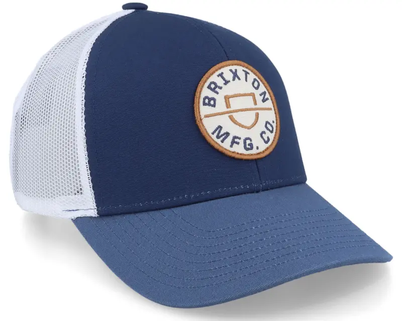 Brixton Crest X Medium Profile Washed Navy/Joe Blue Trucker online