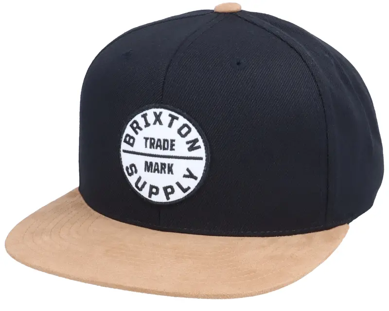 Brixton Hatstore Exclusive x Oath III Black/Suede Snapback online