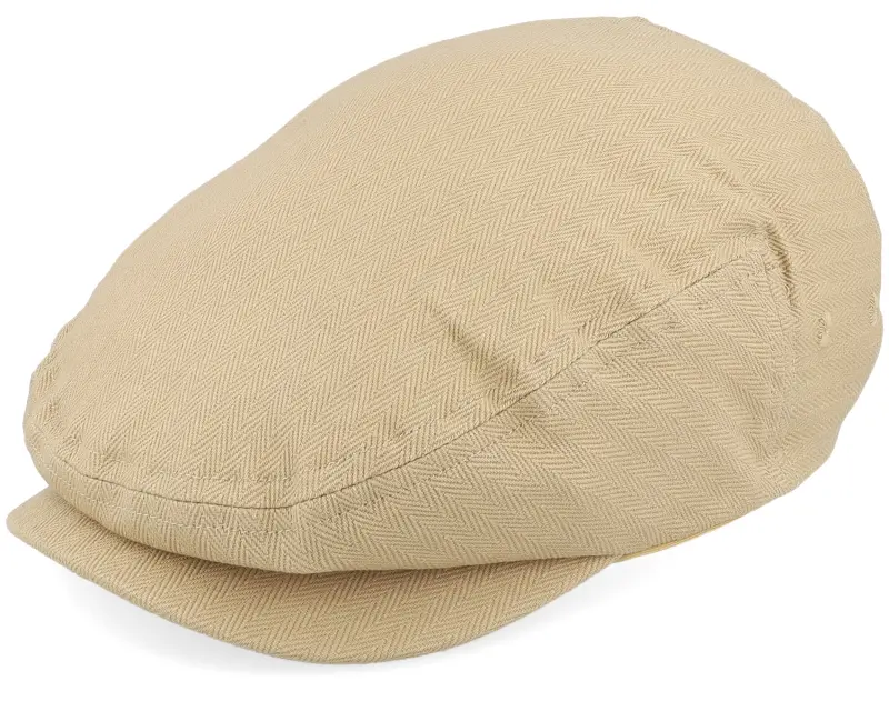 Brixton Hooligan Lw Snap Cap-khaki/Sand Herringbone Flat Cap online