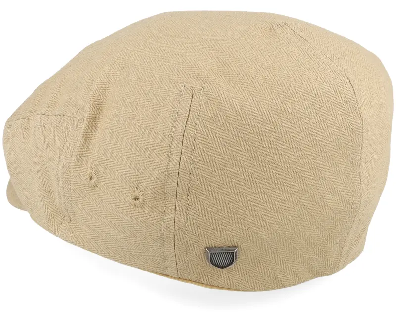 Brixton Hooligan Lw Snap Cap-khaki/Sand Herringbone Flat Cap online
