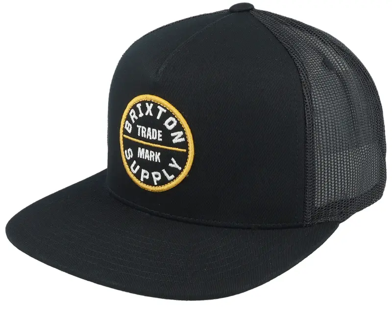 Brixton Oath Hat Black/Black Trucker online