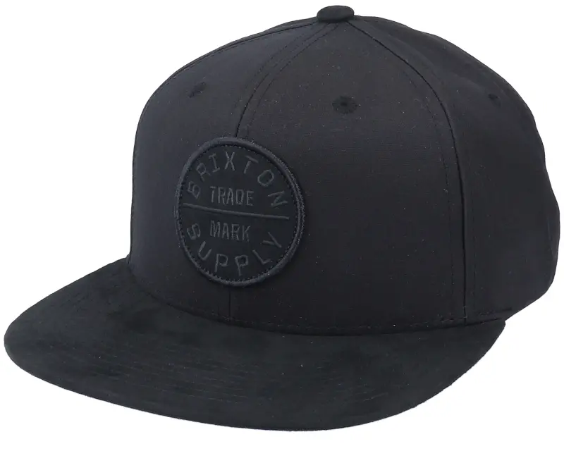Brixton Oath III Black/Black Snapback online