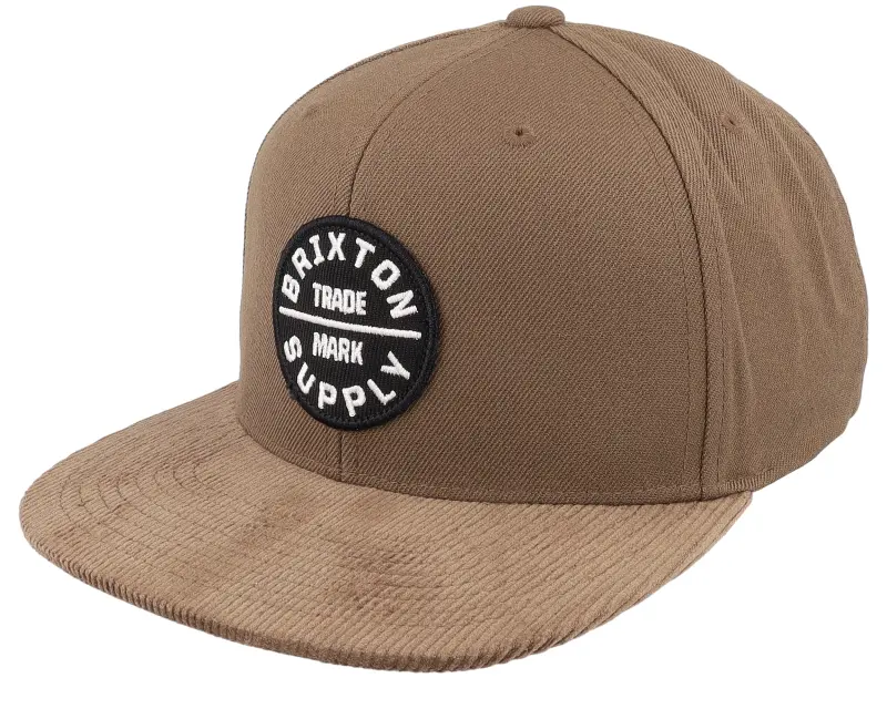 Brixton Oath Iii Dark Earth/Dark Earth Snapback online