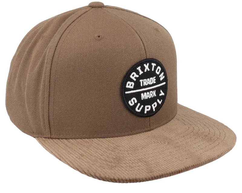Brixton Oath Iii Dark Earth/Dark Earth Snapback online