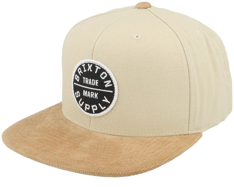 Brixton Oath Iii Sand/Light Brown Corduroy Snapback online